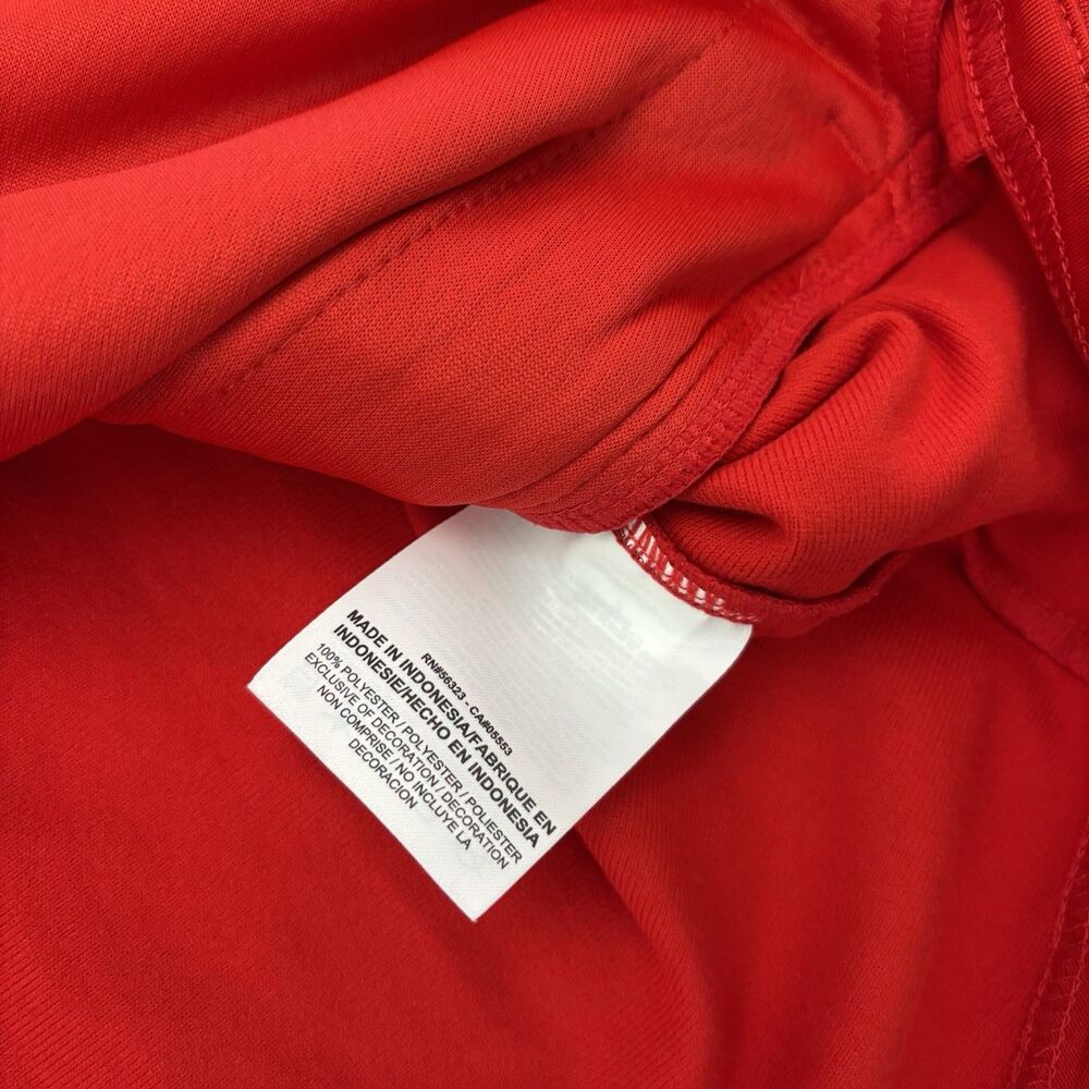Nike Dri-Fit BUSA Red Full Zip Track Jacket Women’s Large Soccer Athletic Sporty - Picture 6 of 6